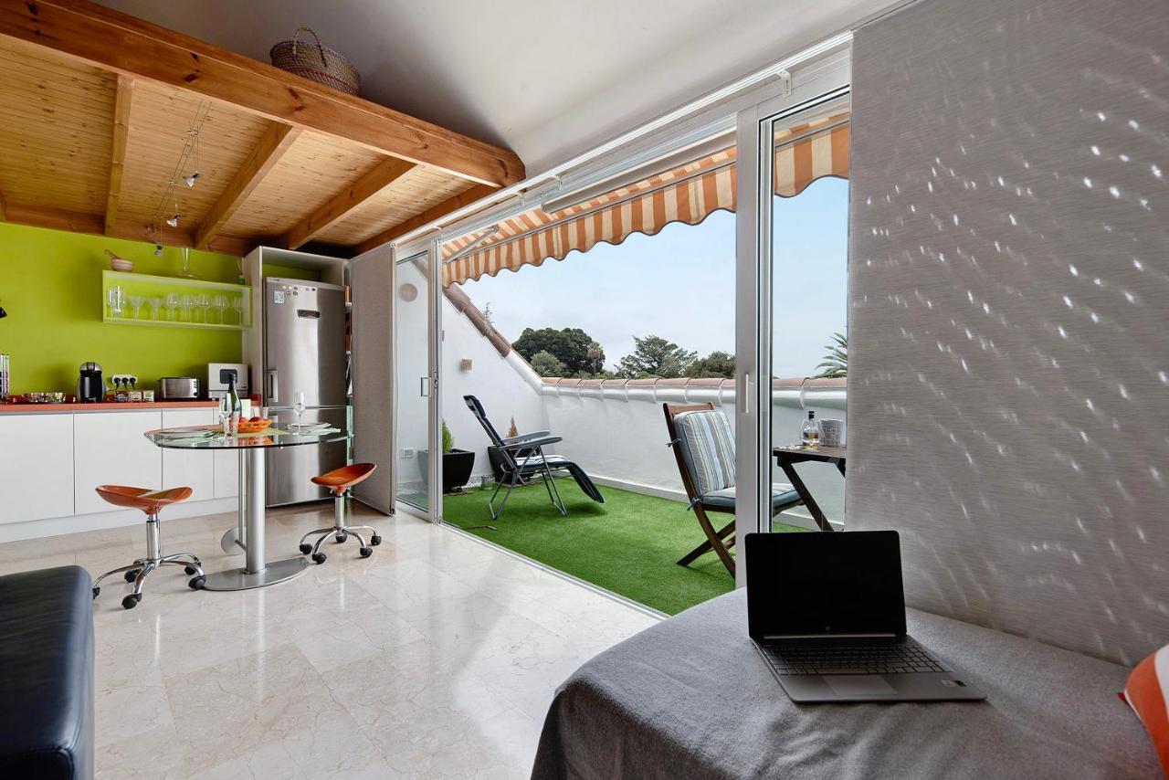 拉克鲁斯Atico Sunset Loft Terraza Y Piscina公寓 外观 照片
